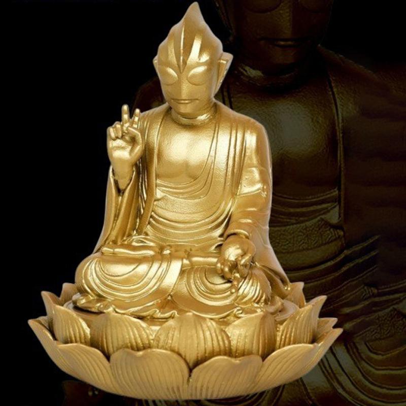 Budda Siakjamuni Budda Pozycja Siedząca I Ao Współczucie Z Lotosową Podstawą Figurka Anime Ozdoby Samochodowe