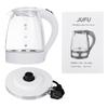 2000w 1.7L LED Illuminated Glass Kettle Electric Rapid Boil Cordless Electric Kettle Kitchen Kettle Teapot Smart Kettle