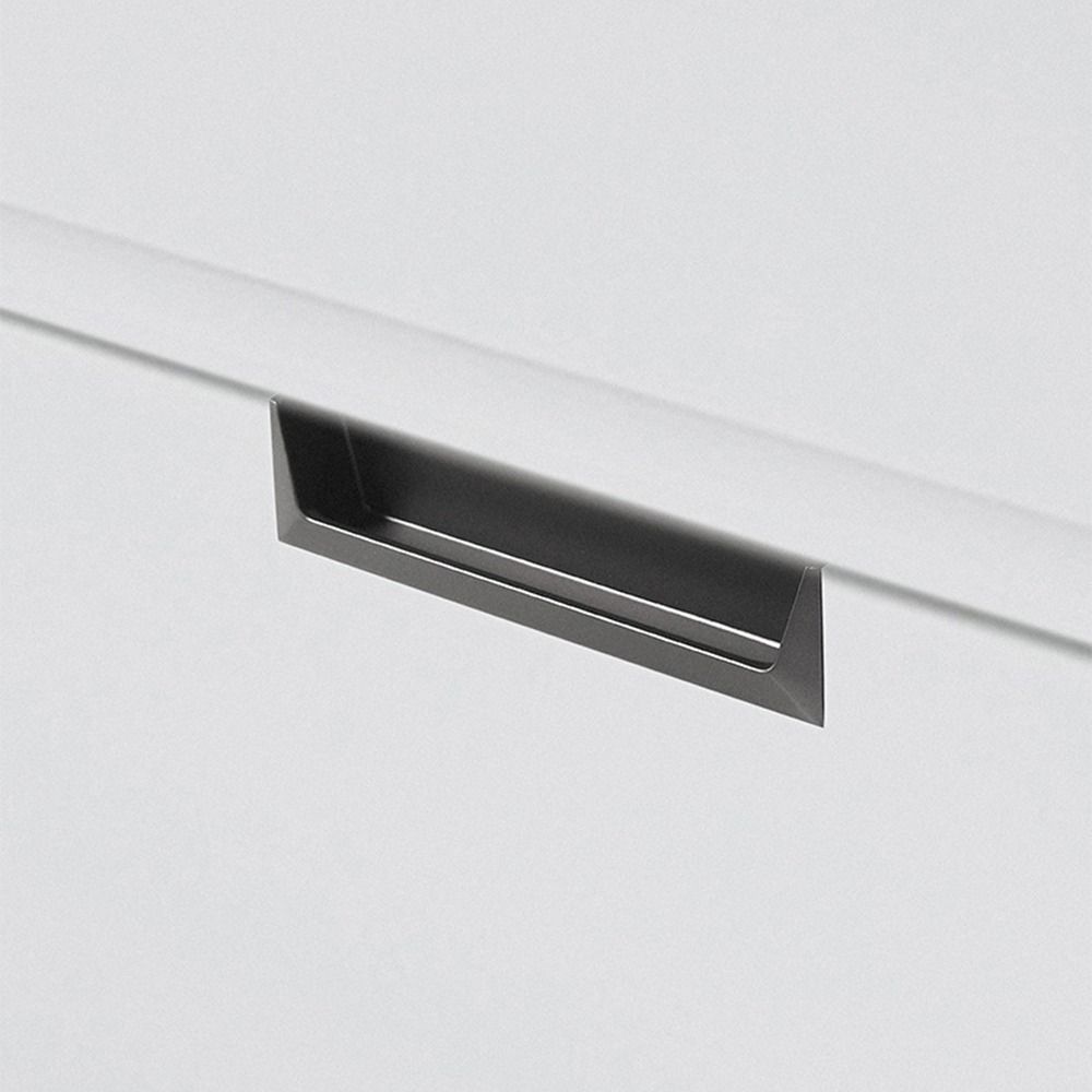 Accessories Hardware Cabinet Handle Modern Simple Cupboard Door Pulls Stainless Steel Hidden Sliding Door Handle Home Decor