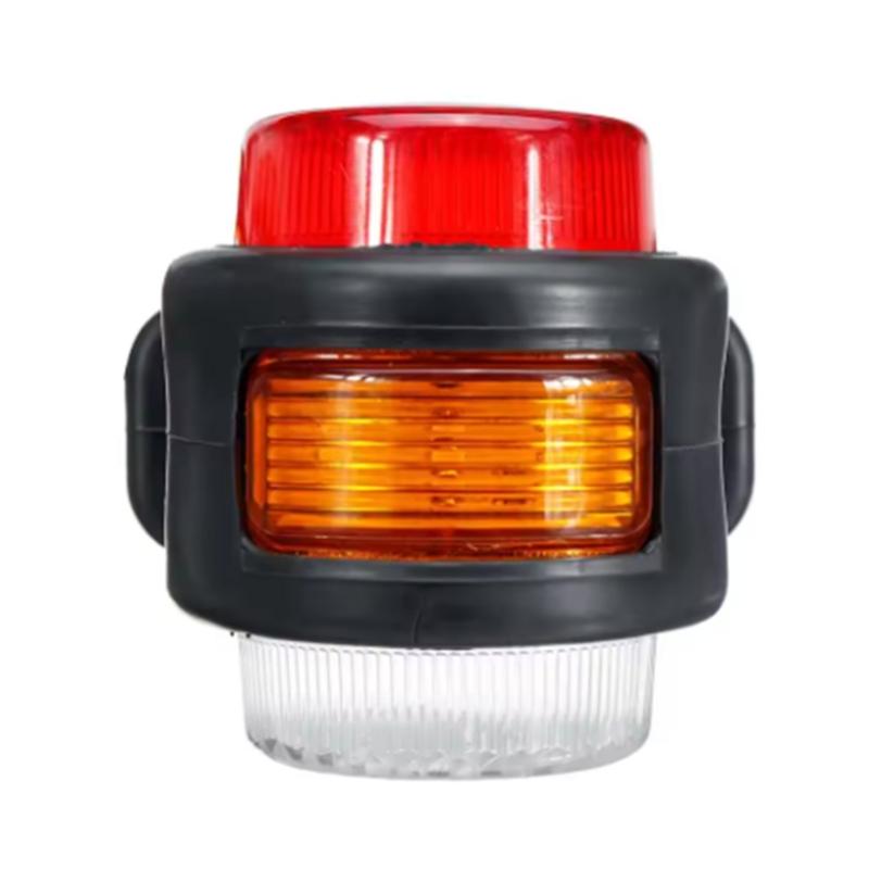 12V 24V Truck Side Marker Light Rear Brake Lights Replacement Side Marker Indicator Lamps Turn Signal Clearance Light