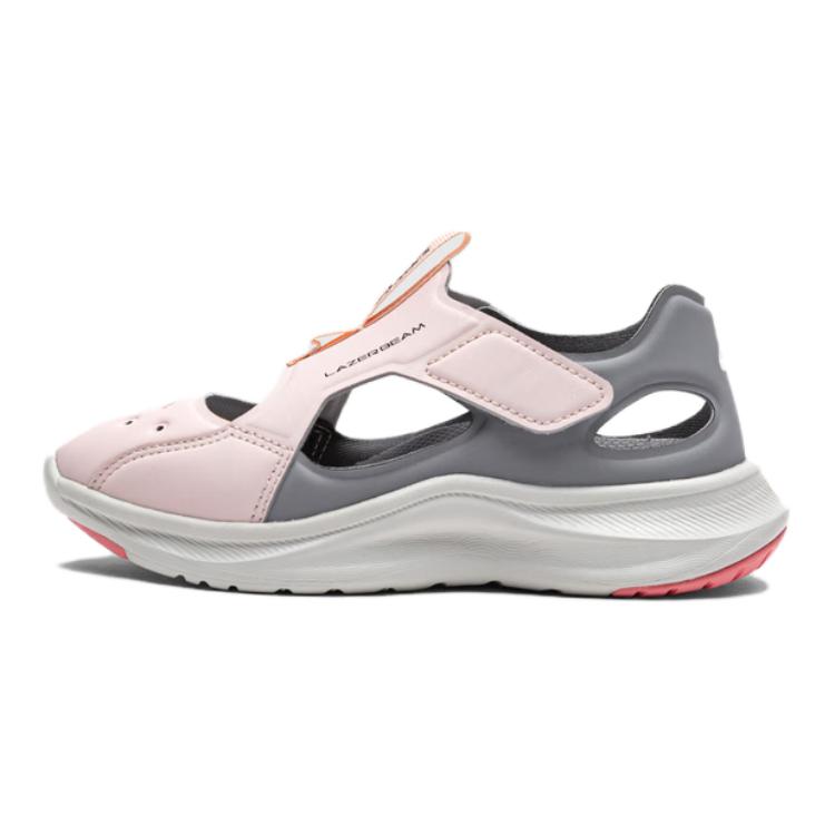 New Asics Abrasion Resistant Breathable Sandal Pink Gray Kids' 1154A162-702