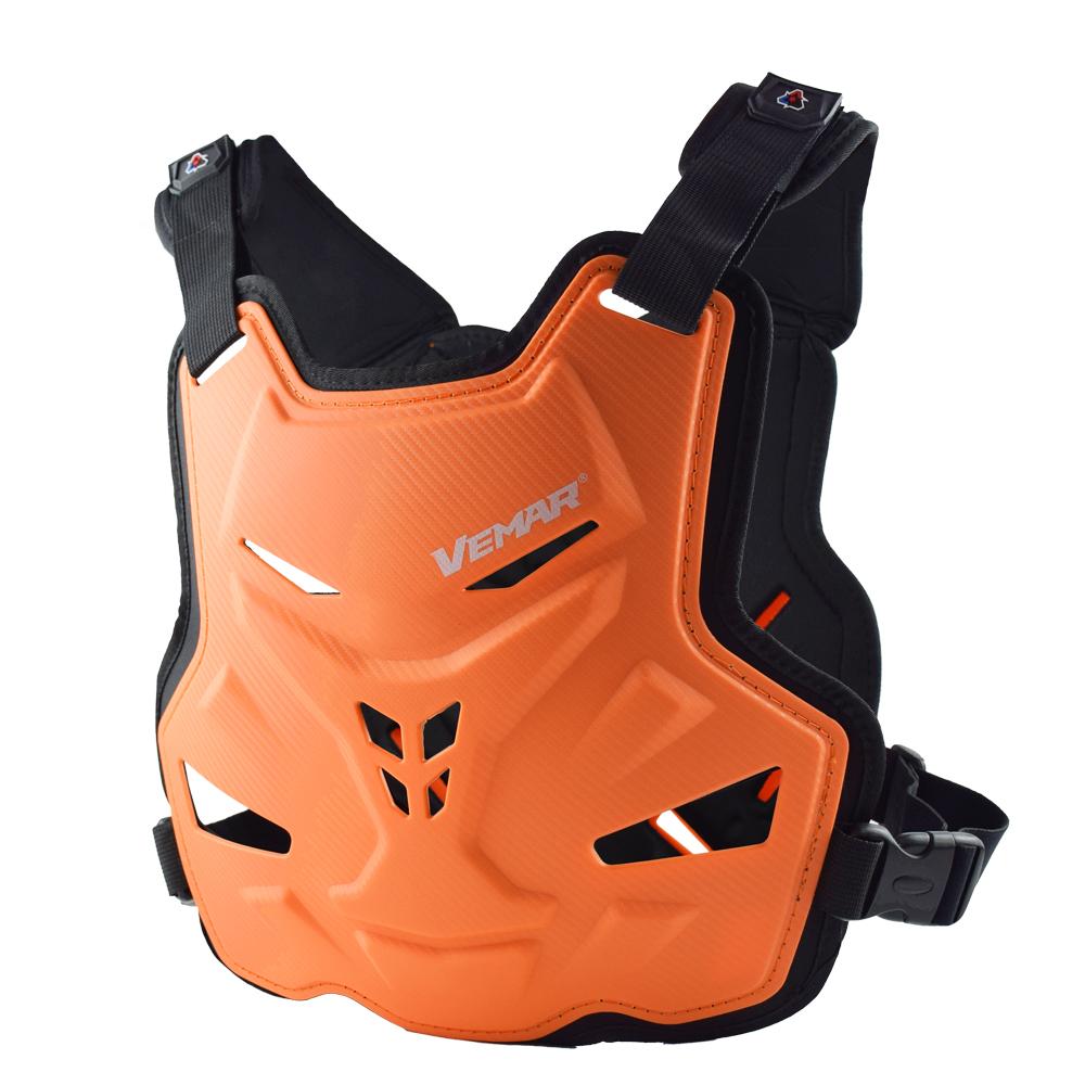 Vemar  Motorcycle Armor Vest Chest Body Protectors Back Protector Portable Skateboard Motocross Armored Jacket Protective Gear