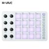 M-VAVE SMC-PAD Launch Pad USB-C Interface Portable Design Wireless MIDI Controller Suitable Percussion Keyboard