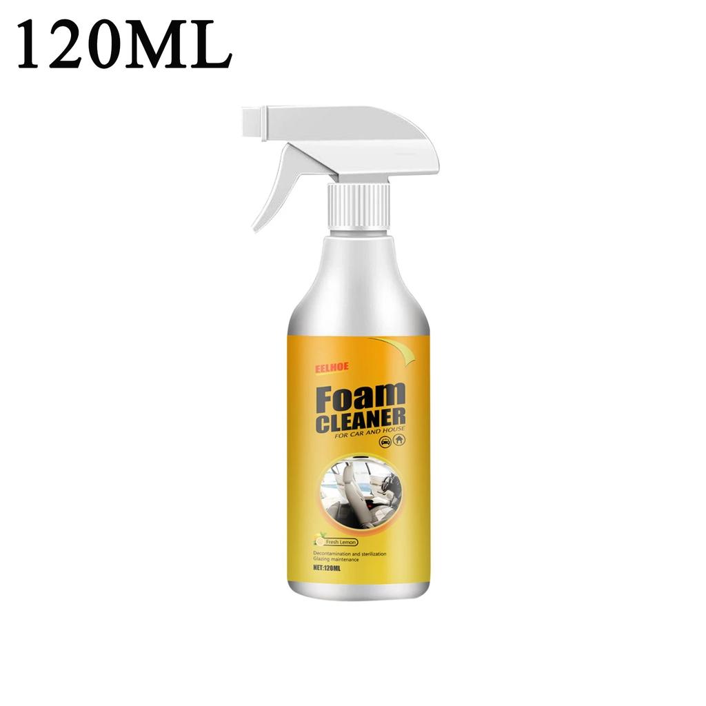 Multifunctional Foam Cleaner Car Interior Stain Removal and Cleaning Leather Seat Foam Cleaner Spray Foam Maintenance Wash Car