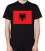 Albania Flag T-Shirt Men Ladies Unisex Top
