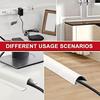 1PC 1m/3meters Soft Cord Cover Durable Flexible Wire Cover PVC Cable Management Floor Cable Cover Indoor