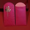 10Pcs/Set Hongbao Blessing New Year Red Envelopes Paper Universal Spring Festival Envelope Thickened Gift Bag Wedding