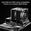 be quiet! CPU Cooler BK042 PURE ROCK PRO 3 Black Air Cooling Intel Core Ultra (LGA1851) AMD AM5 Compatible Domestic Authorized Distributor Product BK0