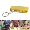 Compact Folding Ruler Keyring Multifunction Mini Folding Ruler Keychain Easy To Carry for Convenient Measuring Anywhere