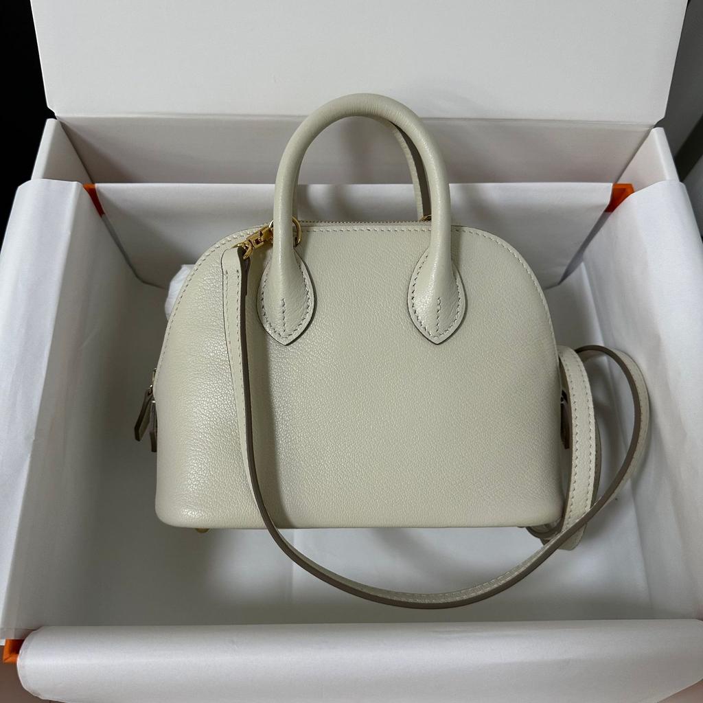 Neue französische Schafsmuster erste Schicht Rindsleder Mini-Leder-Schalen-Tasche Schulter-Crossbody-kleine Tasche Handtasche Bowlingtasche