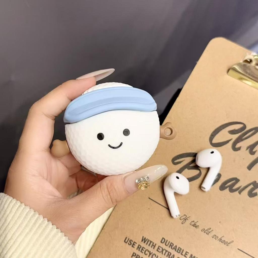 Cute golf AirPods pro1 apple bluetooth headset case 1/1/1 generation cartoon case