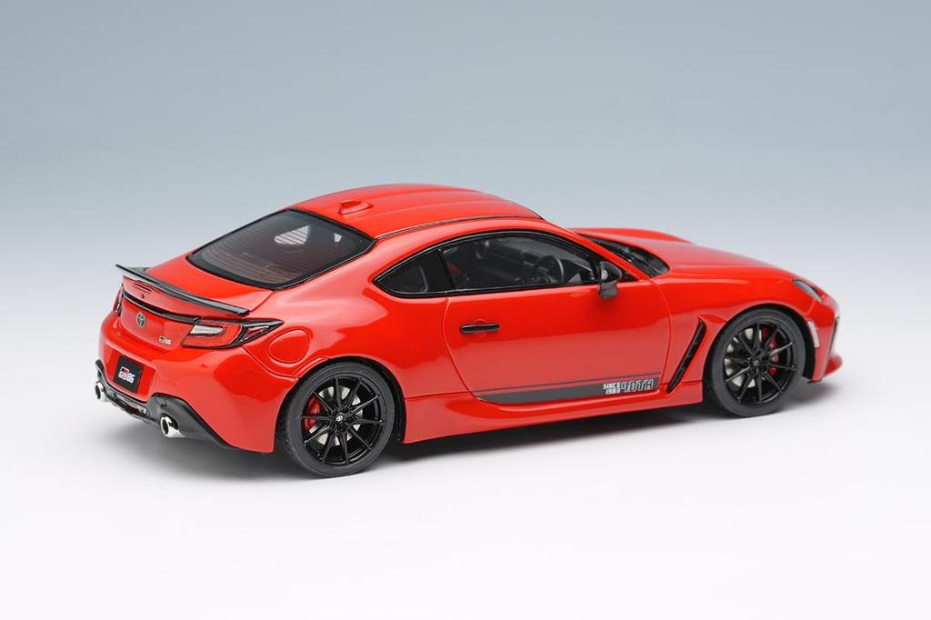 Makeup EIDOLON Toyota GR86 40. výročí Limited 2023 Spark Red Hotový produkt 1/43