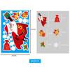 Christmas Electrostatic Stickers Snowflake Elk Set Door Window Glass Stickers