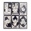 Kitten Tarot Deck 78Pcs Cute Black and White  For Beginners  Version Mysterious Board Game Fun Fortune Telling Kit