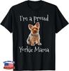 Yorkie Mom Women Girls Yorkshire Terrier Owner T-Shirt