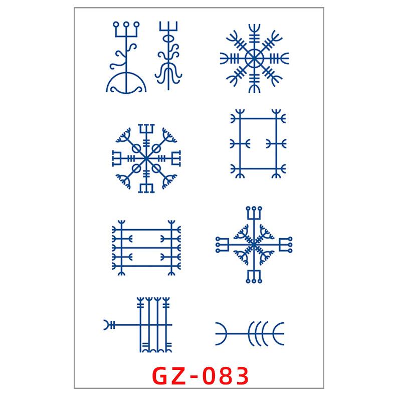 Upgraded Juice Tattoo Stickers, Long-lasting Waterproof Simulation Tattoos, Sweat-proof Line Tattoo Stickers for Both Men Women