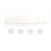 Silicone Material Water Retaining Plate Water Retaining Design Suction Disc Water Proof Barrier Cartoon Leaf Dog Cat