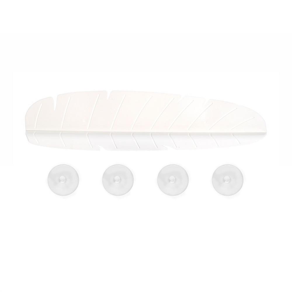 Silicone Material Water Retaining Plate Water Retaining Design Suction Disc Water Proof Barrier Cartoon Leaf Dog Cat