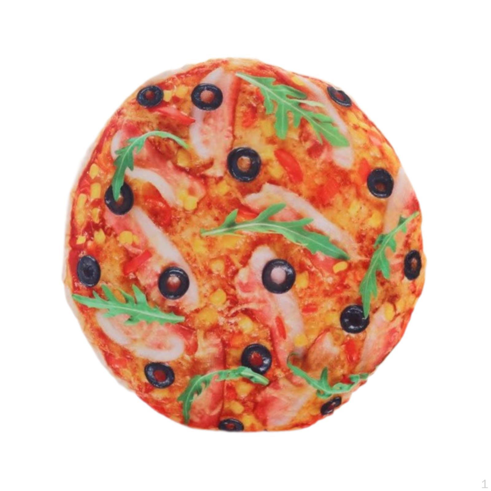 

Подушка для стула, толстая удобная плюшевая диванная декоративная подушка для спальни, Pizza