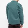 STONE ISLAND Zip Pocket Overshirt Petroleum Men Tops Blue 7415117WN-V0157