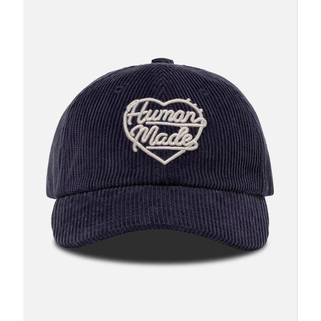 Used Human Made 6 Panel Corduroy Cap Navy