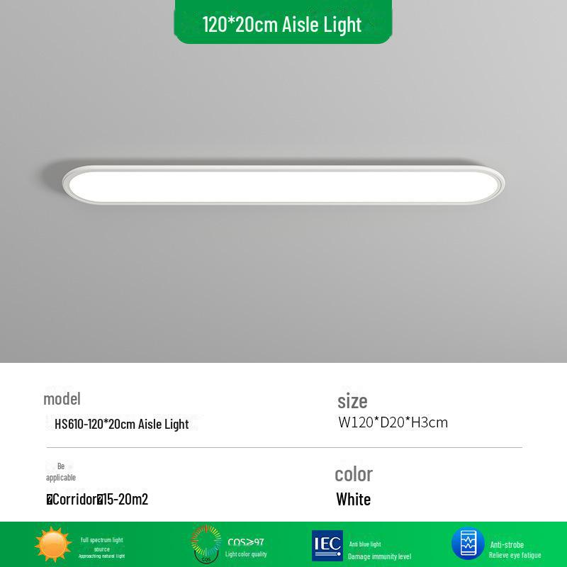 High-End Ultra-Thin Full Spectrum Round Ceiling Lamp for Living Room, Hall & Bedroom