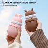 Electric Hand Warmer 2 Levels Heating Rechargeable USB Hand Warmer 2 In 1 Portable 6000mAh Power Bank Handwarmer