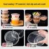 ZISIZ Disposable Plastic Bowls