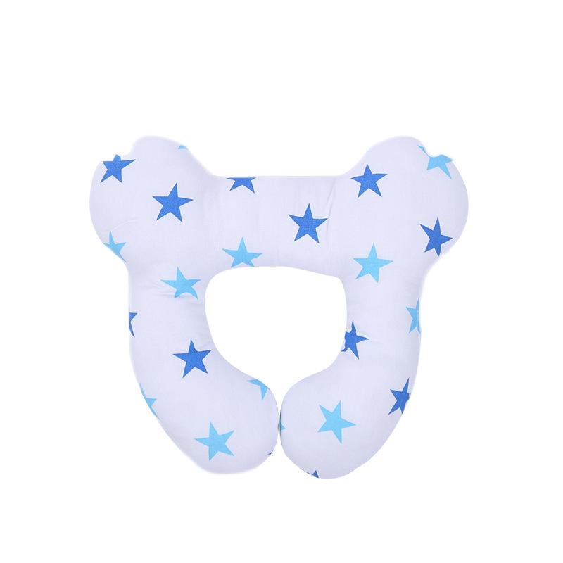 Baby Head & Neck Support Pillow - Anti-Flat Head Protection for Strollers & Car Seats