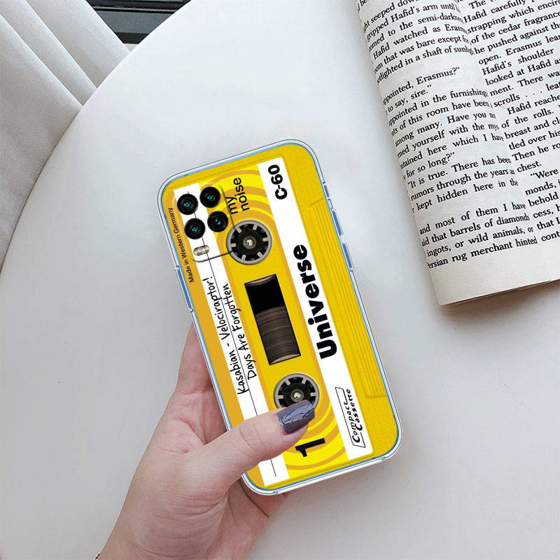 IR30 Vintage Boombox Tape Phone Case for Motorola Edge 20 30 S30 40 50 Fusion Lite Plus Pro Neo Ultra One Power Action Macro Hyper Vision Zoom