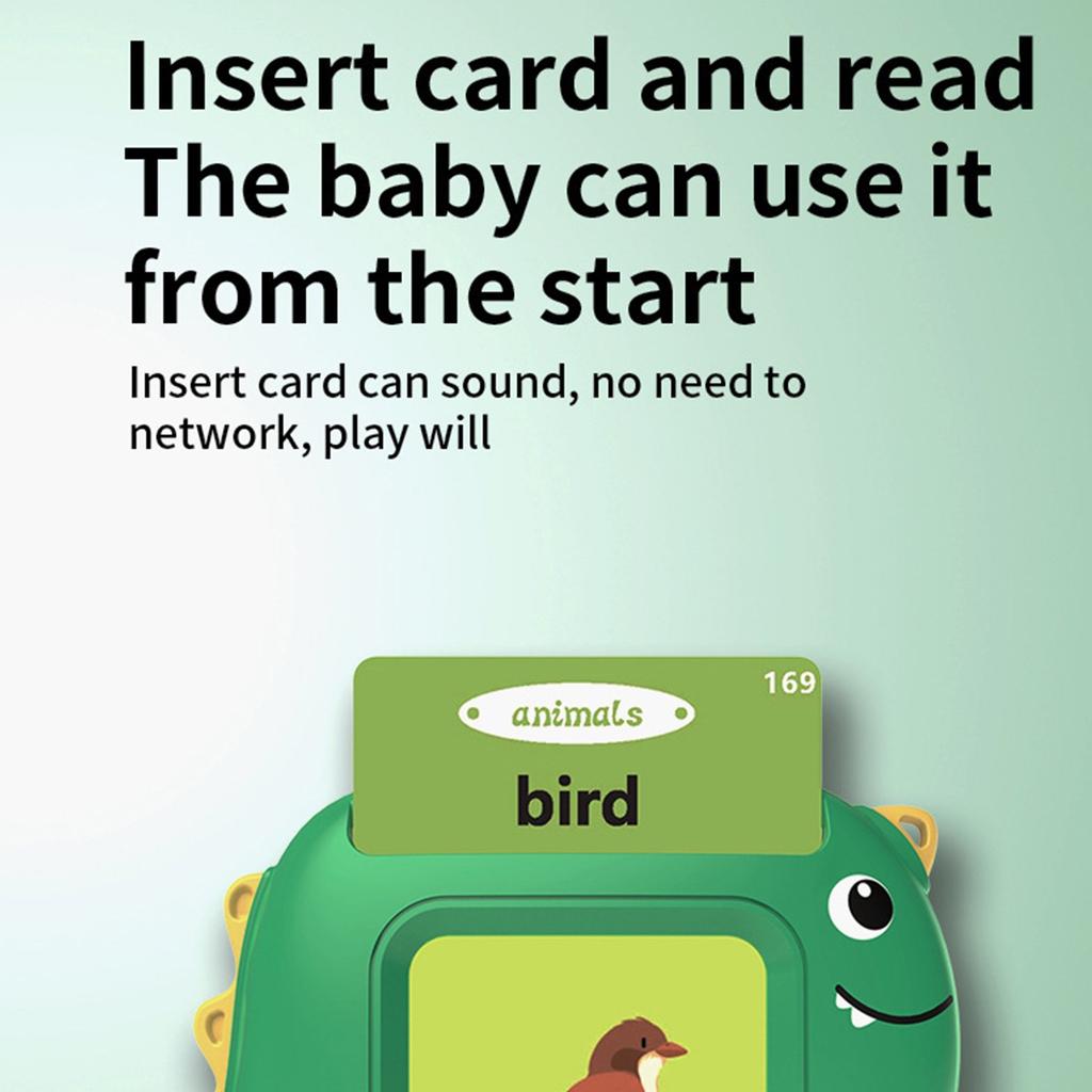 Toddler Kids Talking Flash Cards With 112 Sight Words, Speech Sensory Toys, Educational Learning Talking Toys For 1 2 3 4 5 Year Old Boys And Girl