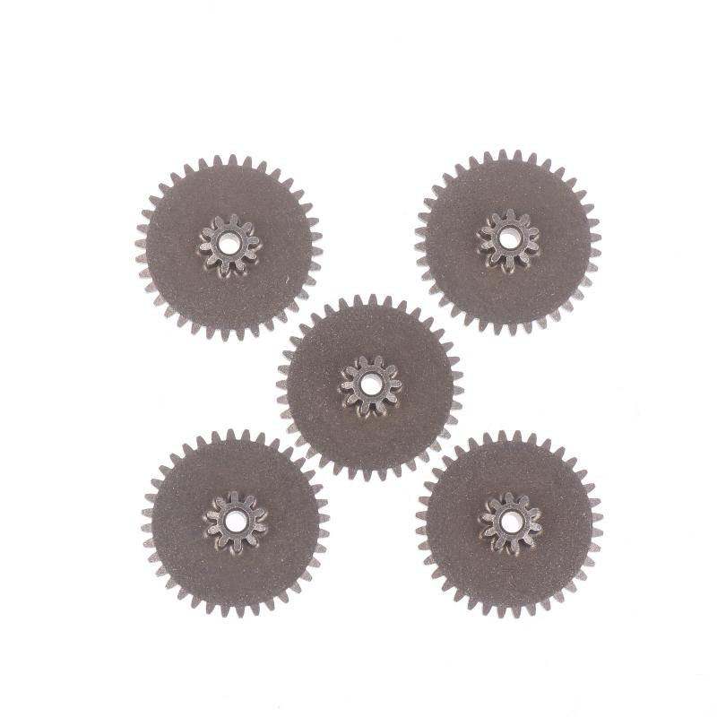5Pcs 10T-36T Metal Double Gear Reduction Gear 0.5/0.5 Modulus 2Mm Hard Wear-Resistant Gear For Diy Model Making