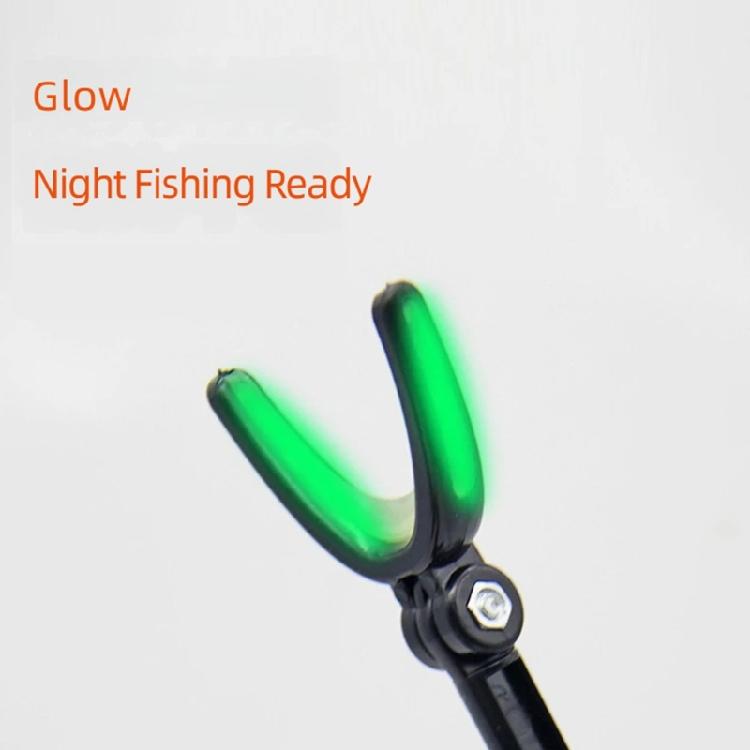 ABS Fishing Rod Holder Clip for Rafts and Bucket Fishing, Clamps-On Rod Support Clip for Sea Breaks and Tackle Organization