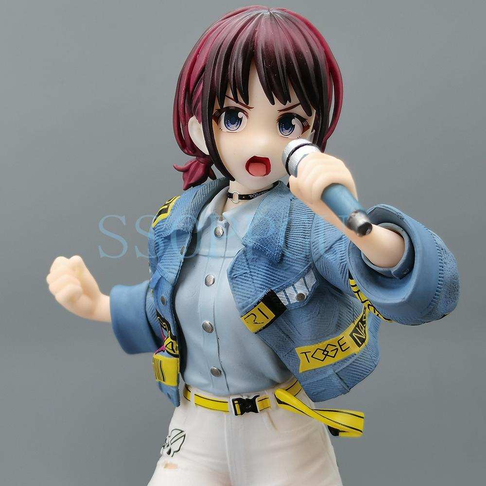 NOWA Figurka Girls Band Cry 20cm Nina Iseri Dziewczyna z Anime Figurka Akcji PVC Zabawka Posąg Iseri Nina Model Kolekcjonerski Lalka Prezent