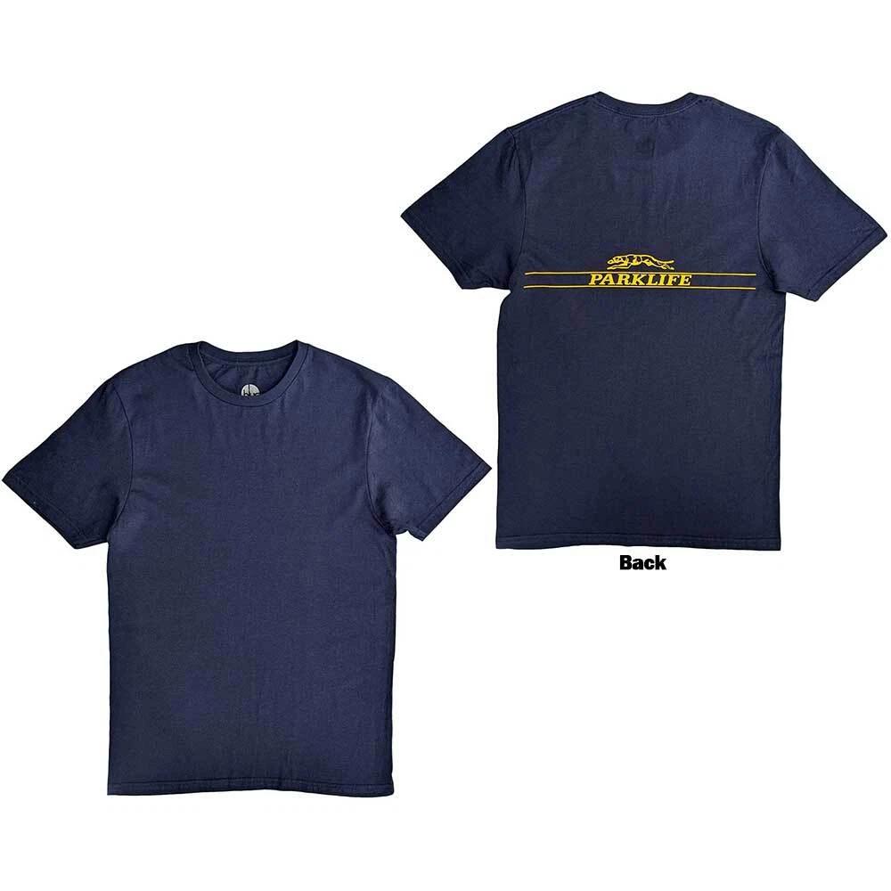 Blur Unisex T-Shirt: Parklife Back (Back Print Only) (Large) 3XL