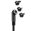 540-degree Rotating Magnetic Cable 3A Fast Charging Charger Usb Data Cable Compatible For Iphone Xiaomi Phone