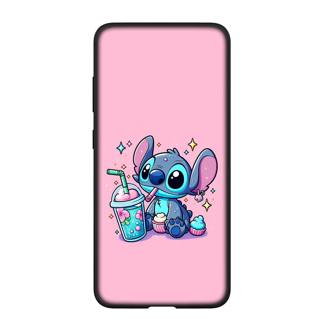 Phone Case for iPhone 17 16 15 Plus X 16E Huawei P30 P20 Lite Redmi Note 14 12 11 13 Pro Max OPPO A60 A80 A40 A18 A38 Blue Lilo Cute Stitch Pink Cover