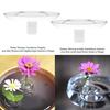 Yousheng 6/12/15/24/25/30/35/50/60Pcs Floating Floral Arrangement Holder Clear Floating Flower Display Stand Hydroponics Water Planting Flower Bowl