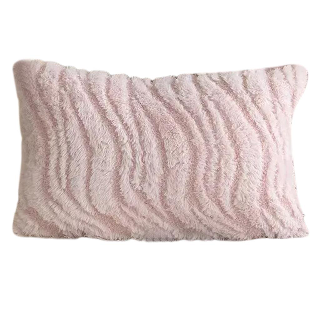 High End Water Wave Pattern Cushion Cover Durability Plushes Pillowcase Perfect for Home and Office Setting 45x45cm