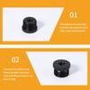 Microphone Stand Adapter Screw 5/8 3/8 1/4 Converter Screws for Microphone Camera Tripods Stand Screws Aluminum Alloy-
