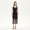 VEROMODA 2025 Spring 3D Sequin Two-Piece Sleeveless Party Dress