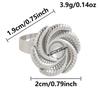 15Pcs Vintage Lotus Flower Oval Round Cabochon Blank Tray Ring Stainless Steel Rings For Women Men Handmade Energy Jewelry Gift