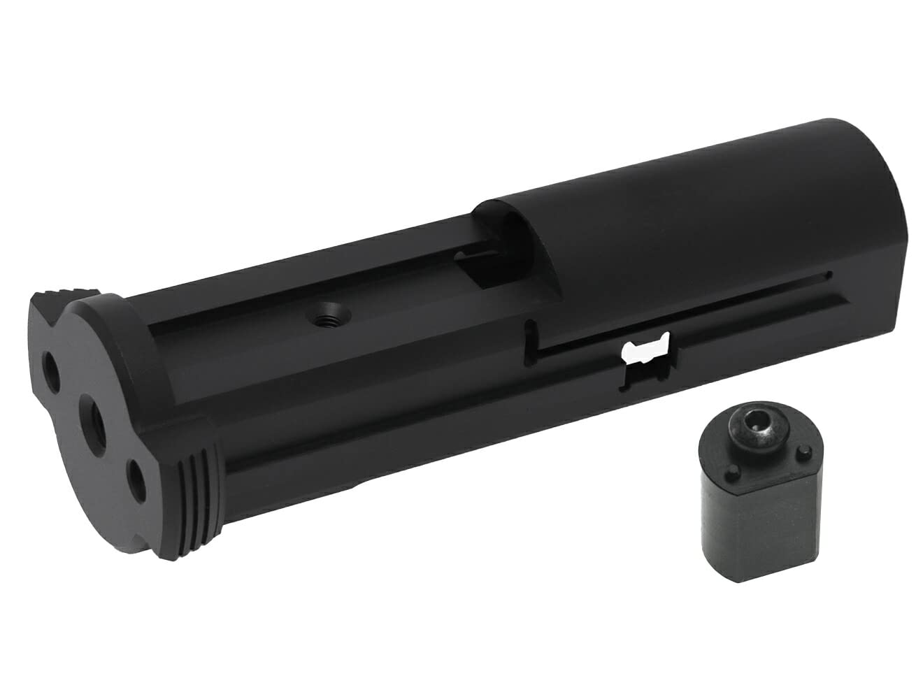 

COWCOW TECHNOLOGY A7075 CNC Ultra Lightweight Blowback Unit for ActionArmy AAP-01 Black