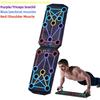 1 Set Multifunctional Thicken Push Up Board Fitness Muscle Home Gym Push Up 20 Holes Push Up Stand