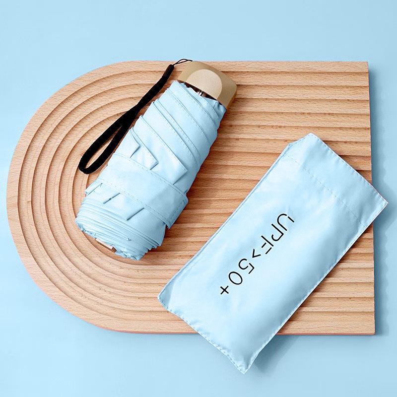 Yumodeng Compact 5-Fold UV Protection Umbrella