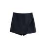 2025 Summer High-Waist Slimming A-Line Skirt Shorts for Women - Casual Petite Hip-Wrapping Style
