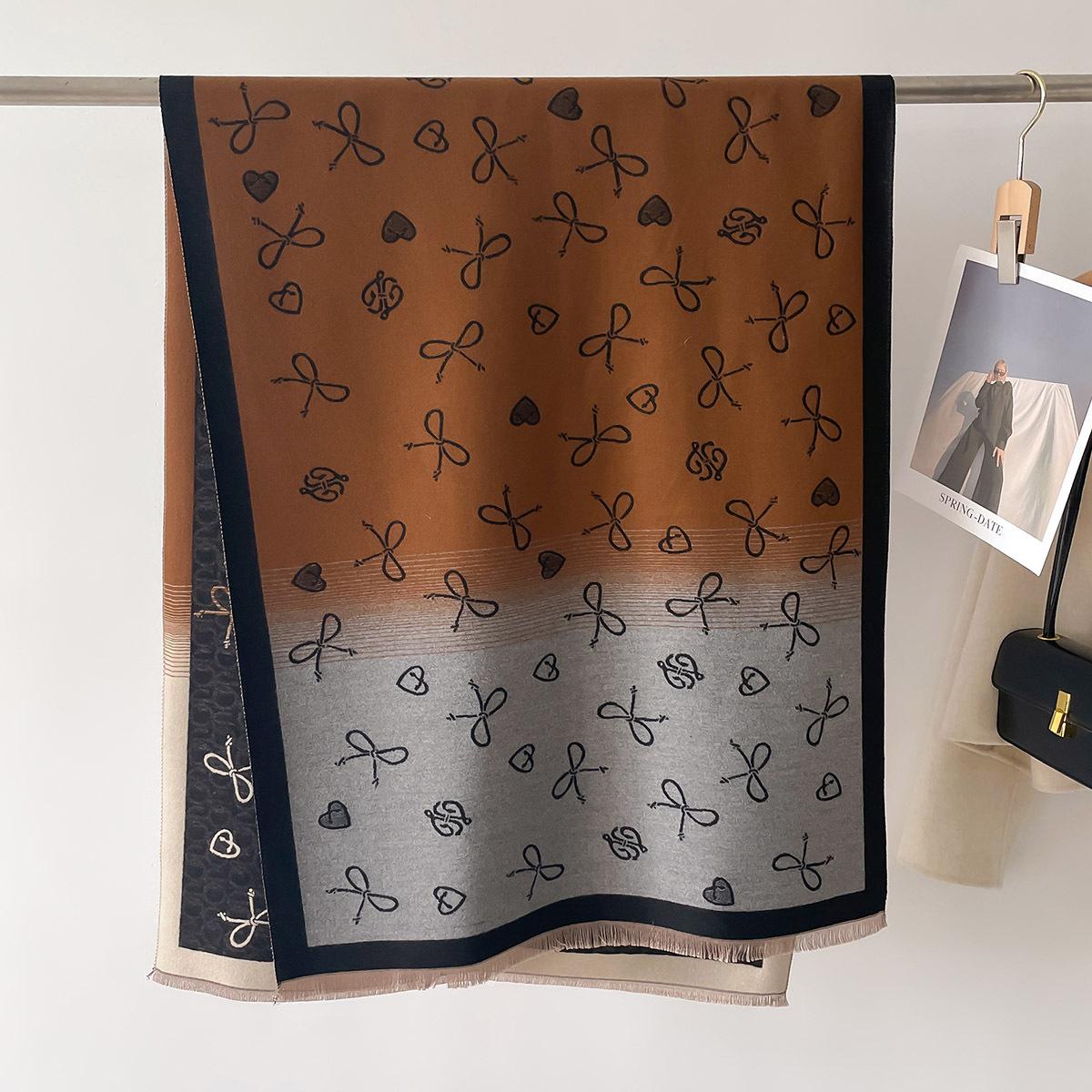 

Новая хлопковая пашмина шаль женский платок теплые зимние шарфы осенне-зимний дизайн принт женский фуляр пляжные столы роскошный шарф 66X186cm