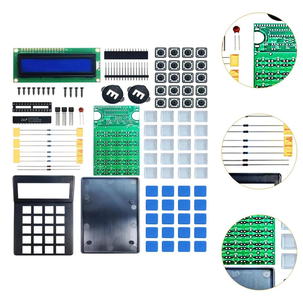 DIY Electronic Calculator Kit Soldering Practice for Home School Learning