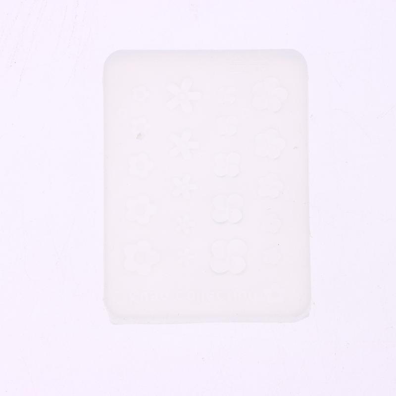 3D Silicone Nail Mold Flower Design Diy Manicure Template Carving Nail Art Tools Diy Manicure