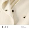 ELLE Women's French Style Wool Vest Coat